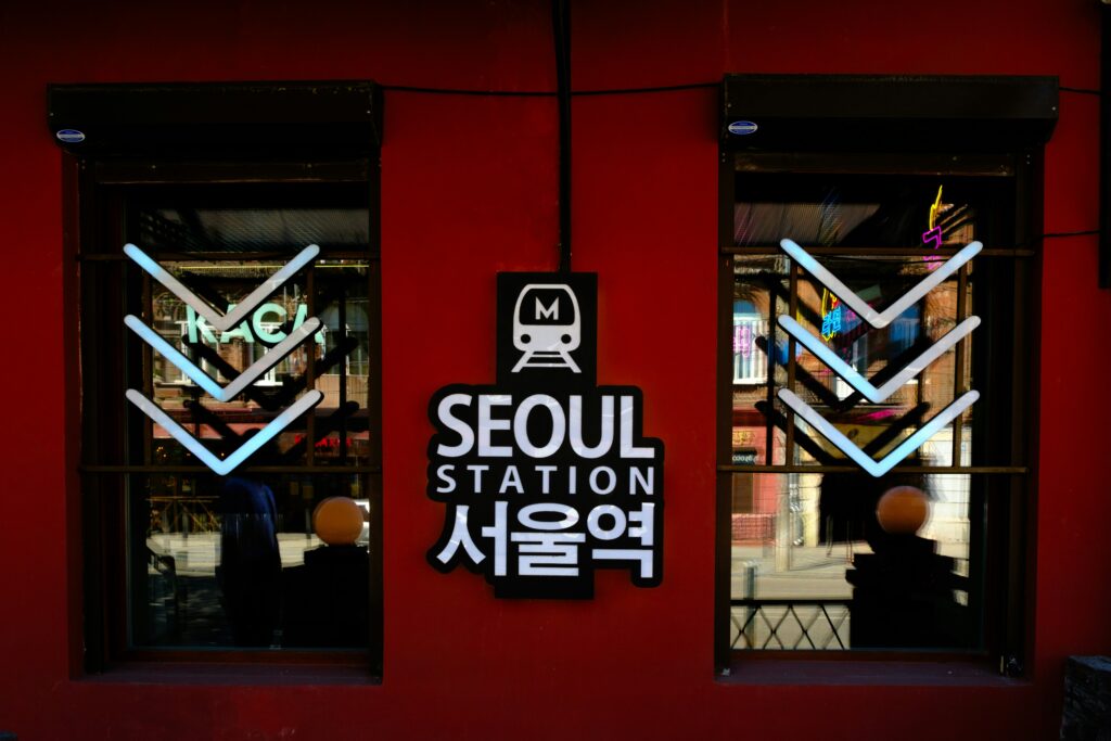 korean street food market